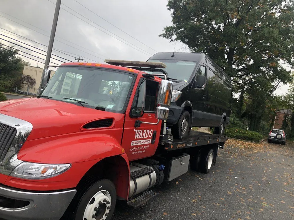 Modern tow truck fleet for local and long-distance towing